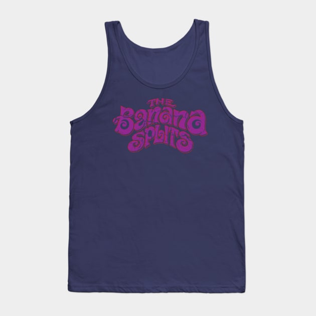 The Banana Splits // Vintage Typography Design V2 Tank Top by Trendsdk